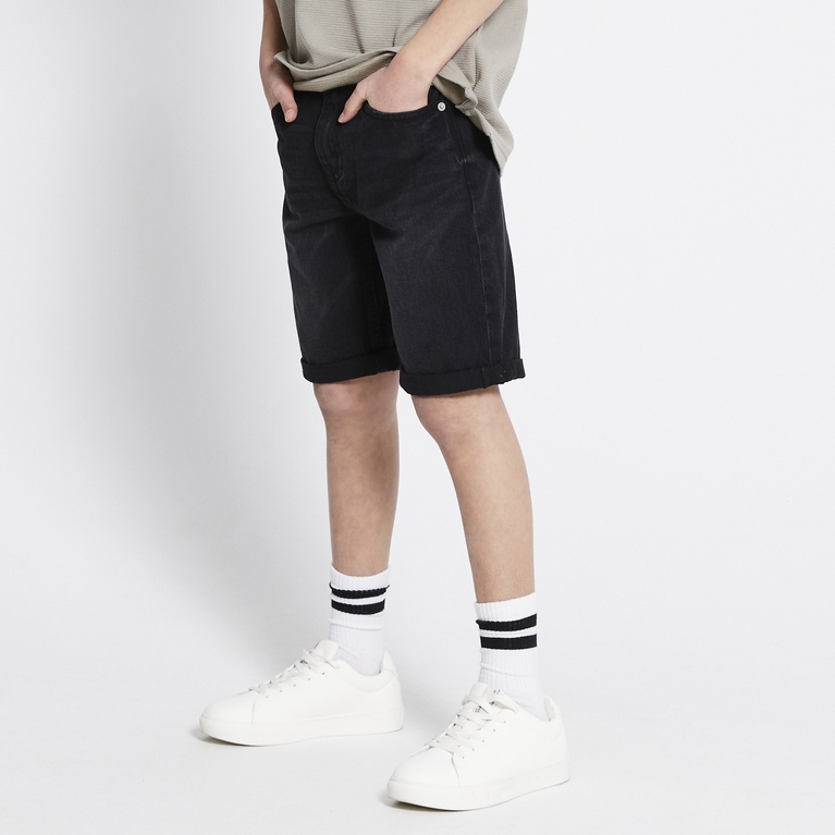 Denim Shorts "New shorty star" Black Used